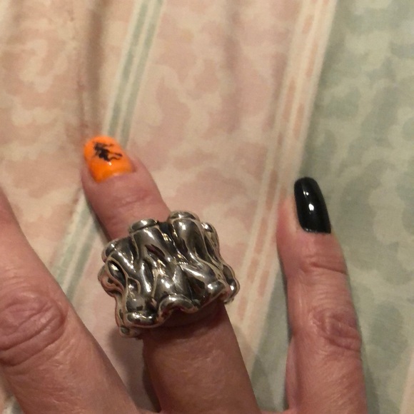 Jewelry - Genuine sterling silver ring, lightly worn